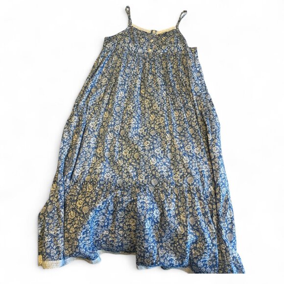 Polo Ralph Lauren Floral Batiste Maxi dress Girls Size 12 - Picture 2 of 4